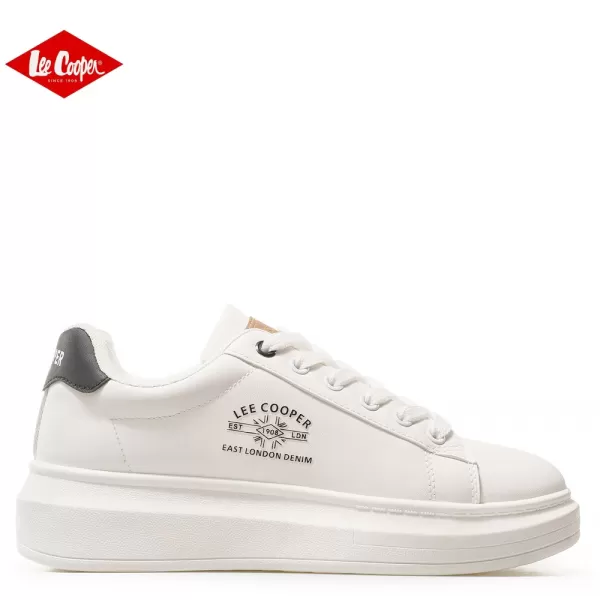 Lee Cooper LC 601-05 White мъжки бели кецове