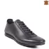 Кожени черни мъжки спортно елегантни обувки 12588-1