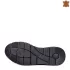 Мъжки обувки с връзки от естествен набук в черен цвят 13286-1