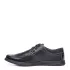 Ежедневни мъжки обувки с перфорация в черен цвят 13299-1