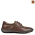 Мъжки пролетно летни обувки в цвят таба с връзки 13329-1
