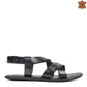 Мъжки сандали Gladiator 14602-1 от естествена кожа...