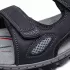 Черни мъжки сандали от еко кожа с велкро 14618-1