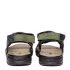 Мъжки сандали от еко кожа в цвят каки с велкро 14622-3