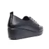 Дамски ежедневни обувки на платформа в черен цвят