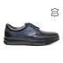 Мъжки обувки с връзки в черно 13161-2
