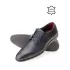 Мъжки елегантни обувки от естествена кожа в тъмносин цвят 13064
