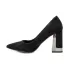 Дамски елегантни обувки Елиза в черен велур
