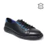 Черни ниски дамски ежедневни обувки 21005-2