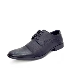 Мъжки обувки от еко кожа с връзки 11952 черни...