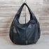 Дамска чанта тип торба в черно и сиво 73044-10