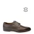Мъжки елегантни обувки от естествена кожа в кафяв цвят 13063