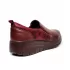 Дамски обувки с ластици в цвят бордо 26999-2