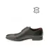 Черни мъжки елегантни обувки от естествена кожа 13065