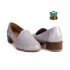 Бели български дамски обувки SANTONELLI на нисък ток