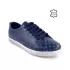 Дамски спортни обувки от естествена кожа в синьо 26713