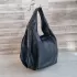 Дамска чанта тип торба в черно и синьо 73044-8