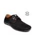 Мъжки обувки от естествен набук в черен цвят