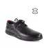 Ежедневни мъжки обувки от кожа в черен цвят