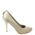 Бели дамски официални обувки Елиза на висок ток