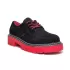 Дамски ежедневни обувки в черно и червено 21002-1