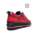 Червени дамски спортни обувки с връзки 21043-2
