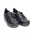 Дамски ежедневни обувки на платформа в черен цвят