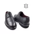 Мъжки обувки оксфорд от естествена кожа в черен цвят