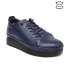 Сини дамски обувки с ластични връзки 21035-2