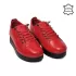 Червени дамски обувки с ластични връзки 21035-3