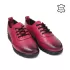 Ниски дамски обувки в цвят бордо 21029-3