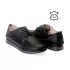 Черни равни ежедневни дамски обувки от кожа 26765