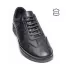 Мъжки ежедневни обувки с връзки черни 13152-1