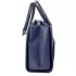 Дамска елегантна чанта от еко кожа в син цвят