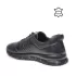 Мъжки ежедневни обувки в черен цвят 13166-1