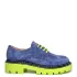 Дамски ежедневни обувки в синьо и зелено 21002-2