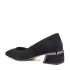 Черни елегантни дамски обувки Eliza с нисък ток 21331-1