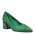 Елегантни дамски обувки Eliza от зелен велур 21333-2