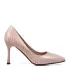 Розови елегантни дамски обувки Eliza с тънък висок...