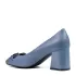 Сини дамски елегантни обувки Eliza на среден ток 21340-1