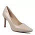 Дамски бежови елегантни обувки Eliza с тънък ток 21341-2