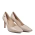 Дамски бежови елегантни обувки Eliza с тънък ток 21341-2