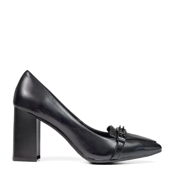 Черни елегантни дамски обувки Eliza с висок ток 21345-1