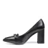 Черни елегантни дамски обувки Eliza с висок ток 21345-1