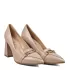 Бежови елегантни дамски обувки Eliza с висок ток 21345-2
