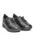 Дамски спортни обувки в черен цвят с ластични връзки - 21109-1