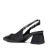 Черни елегантни дамски сандали Eliza с широк ток 21350-1