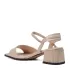 Дамски елегантни сандали ELIZA в цвят Apricot с широк ток 21366-2