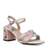 Модерни дамски сандали ELIZA в розово и бяло 21367-3