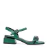 Зелени дамски сандали ELIZA с красив аксесоар 21371-2